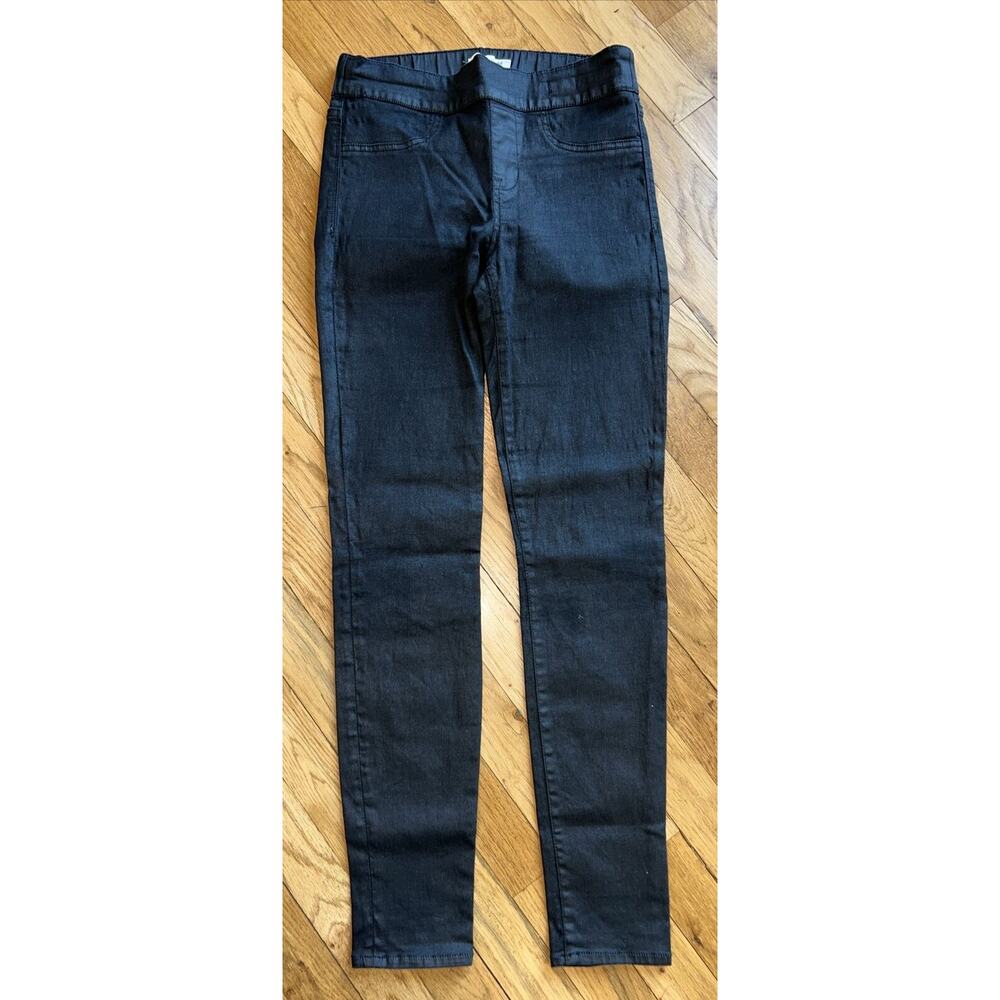 womens MADEWELL black SKINNY SKINNY pull on pants sz 26 *B4